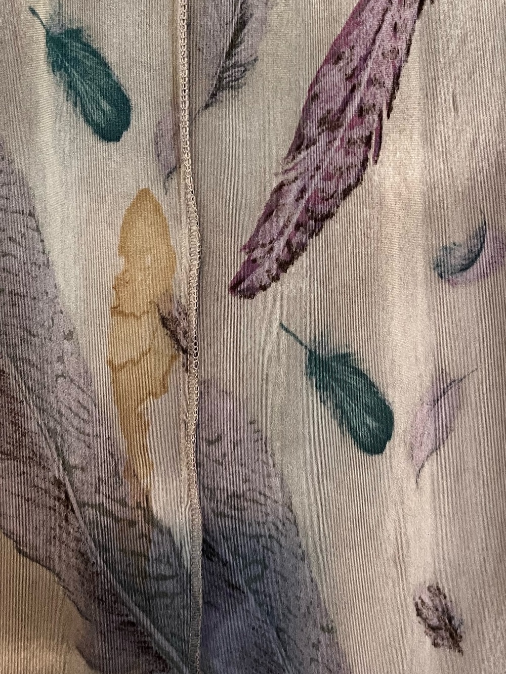 Rare find: VINTAGE BETSEY JOHNSON Feather Velvet Maxi Dress - Small - Picture 6 of 7